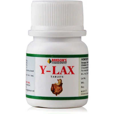 Bakson Y Lax Tablets (75tab)
