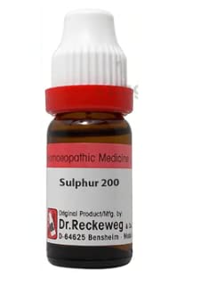 Dr R/W SULPHUR 200 11ml