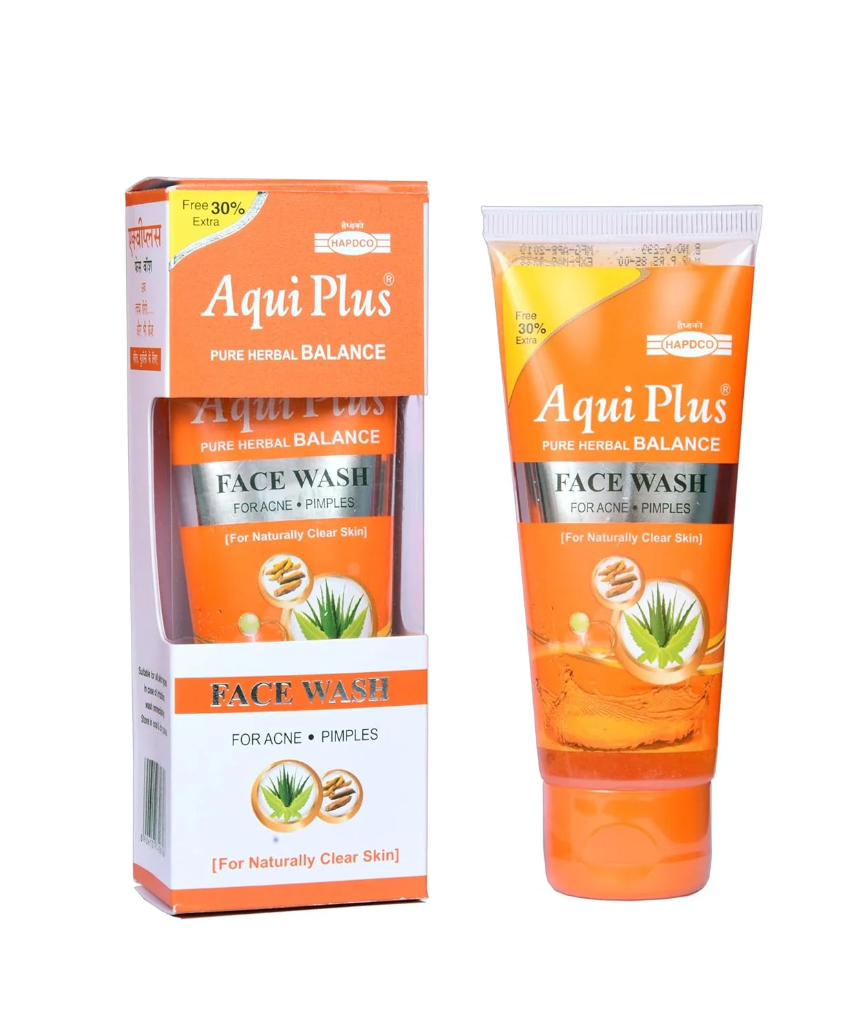 Hapdco Aqui Plus Face Wash for Acne & Pimples 50ml