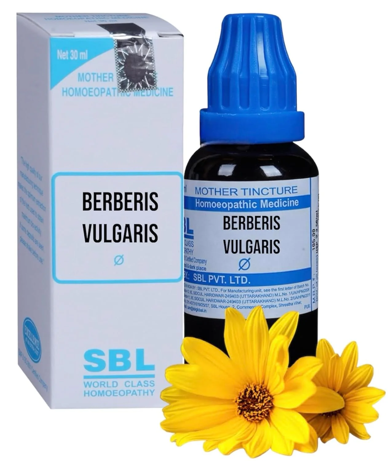 SBL Berberis Vulgaris Q - 30ml || Homeopathic Mother Tincture