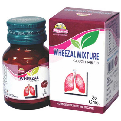 Wheezal Mixture cough Tablets (25g)