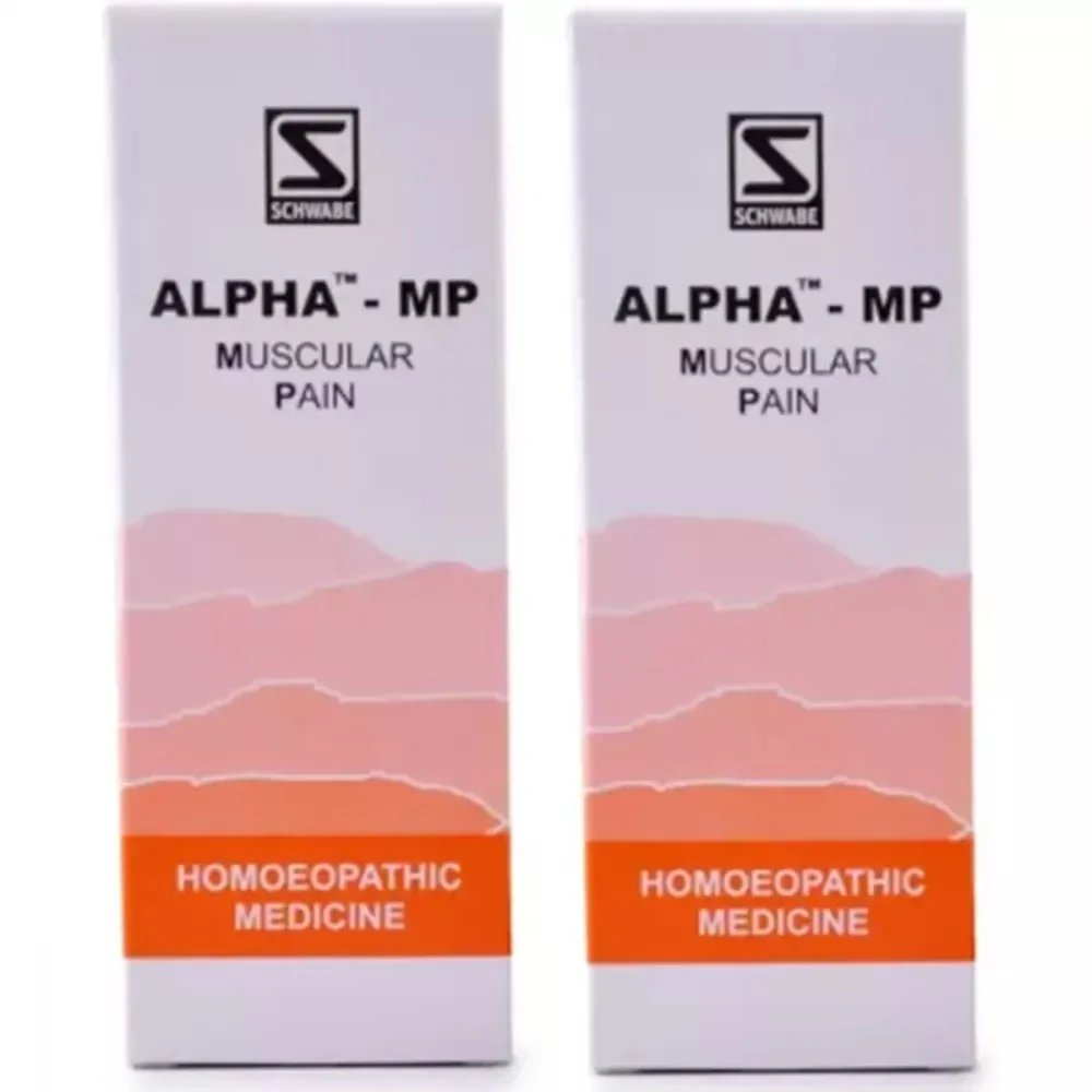 Willmar Schwabe India Alpha MP (Muscular Pain) (30ml, Pack of 2)