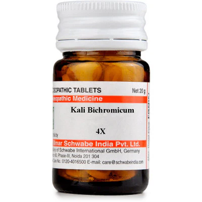 Willmar Schwabe India Kali Bichromicum 4X (20g)